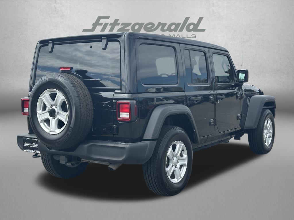used 2022 Jeep Wrangler Unlimited car, priced at $31,787