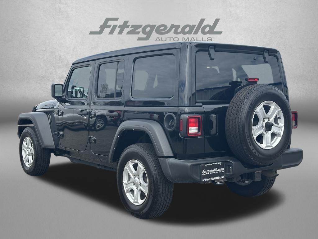 used 2022 Jeep Wrangler Unlimited car, priced at $31,787