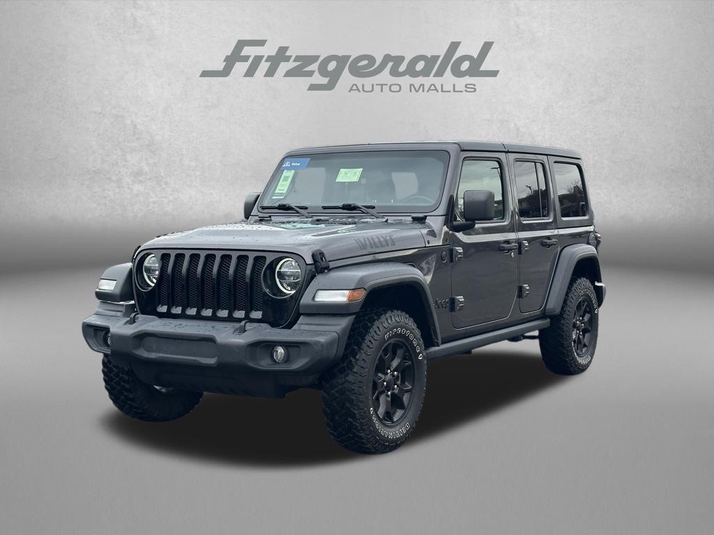 used 2020 Jeep Wrangler Unlimited car, priced at $24,488