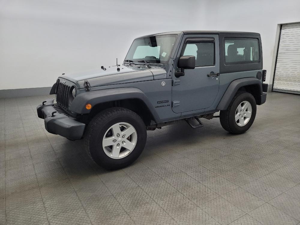 used 2015 Jeep Wrangler car, priced at $17,195