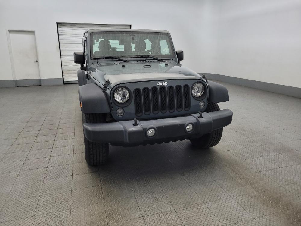 used 2015 Jeep Wrangler car, priced at $17,195