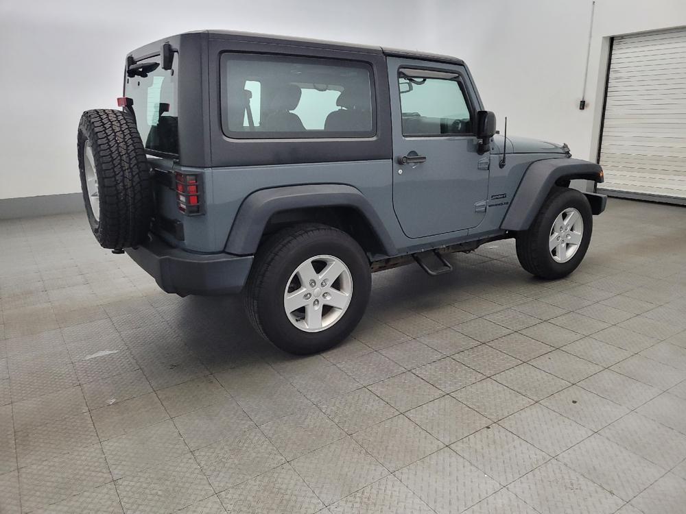 used 2015 Jeep Wrangler car, priced at $17,195