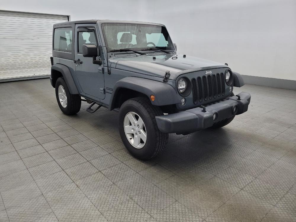 used 2015 Jeep Wrangler car, priced at $17,195