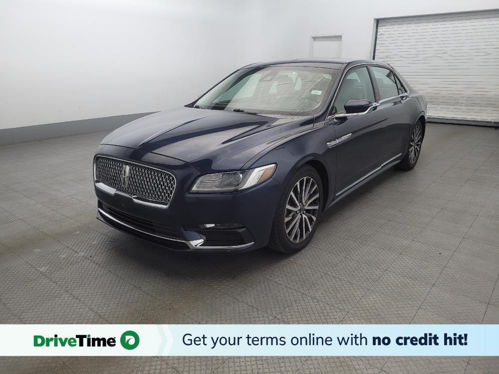 used 2017 Lincoln Continental car, priced at $19,095