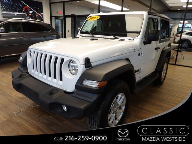 used 2023 Jeep Wrangler car, priced at $26,990