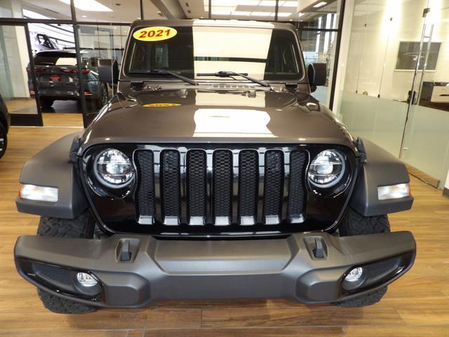 used 2021 Jeep Wrangler Unlimited car, priced at $26,189