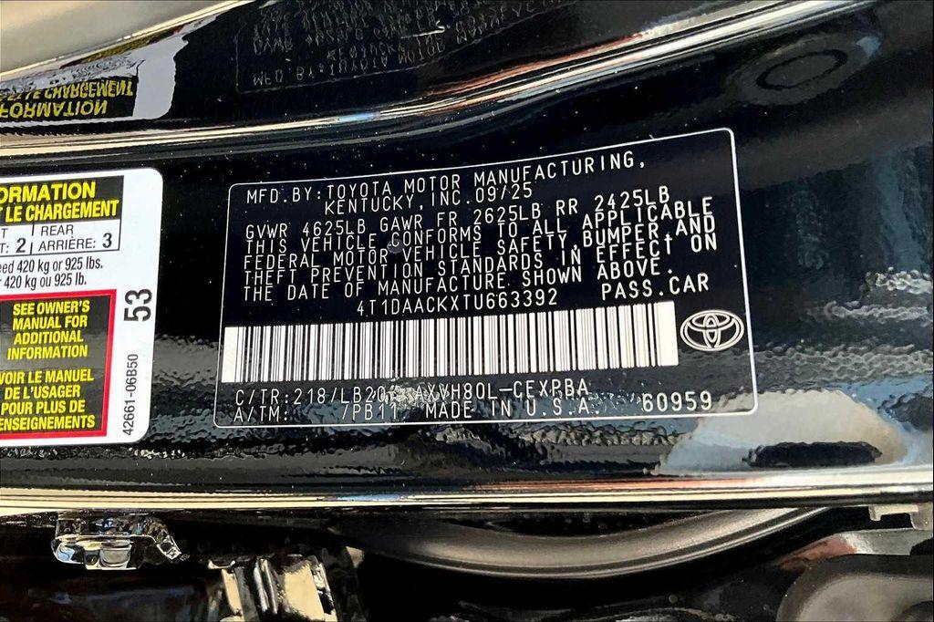 new 2026 Toyota Camry car, priced at $41,753