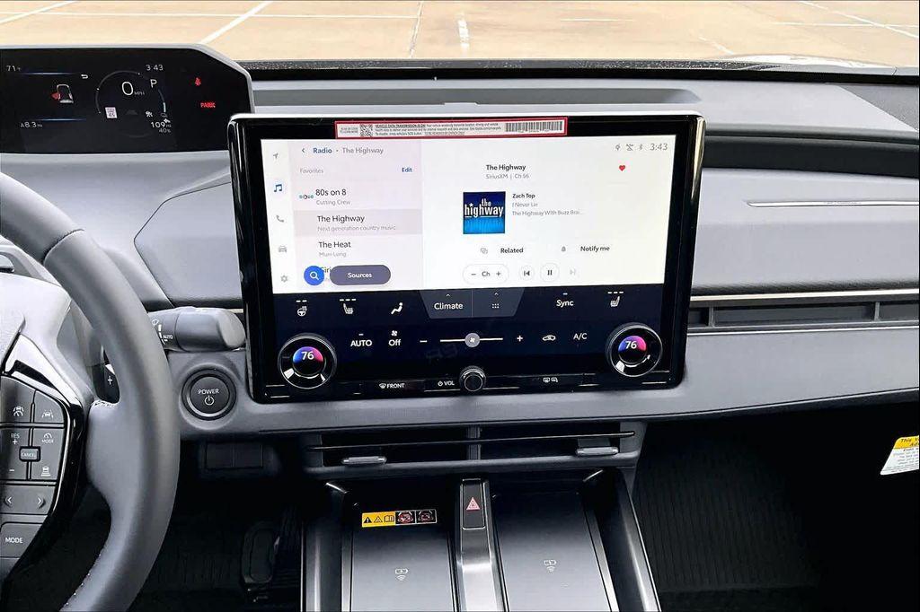 new 2026 Toyota bZ car, priced at $36,860