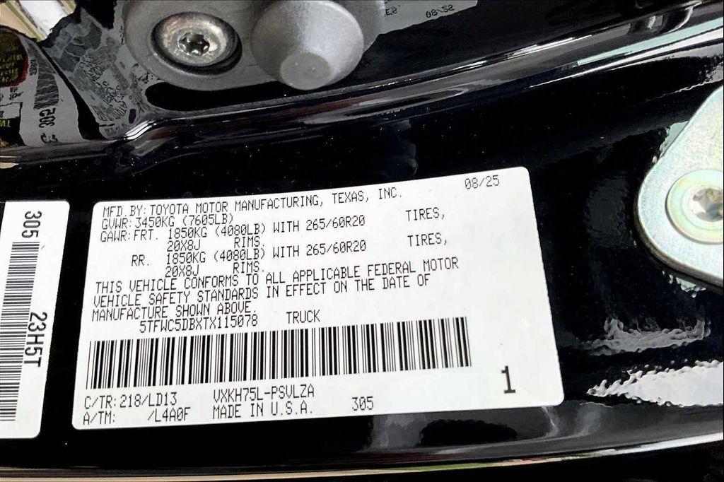 new 2026 Toyota Tundra Hybrid car, priced at $71,098