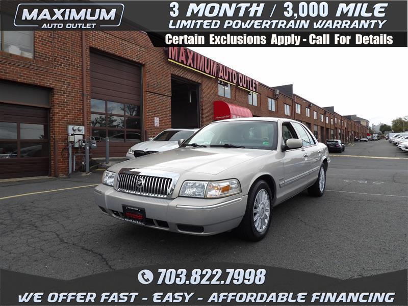 used 2009 Mercury Grand Marquis car, priced at $11,995