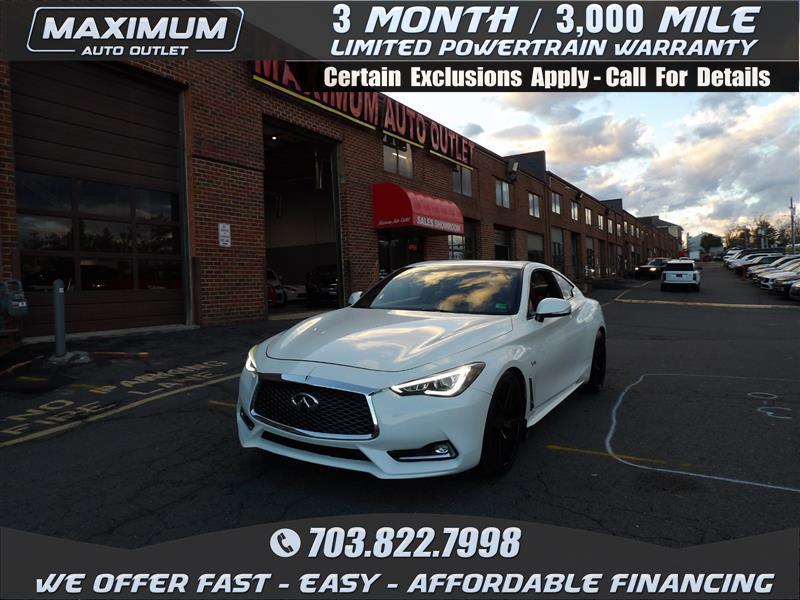 used 2018 INFINITI Q60 car, priced at $20,995