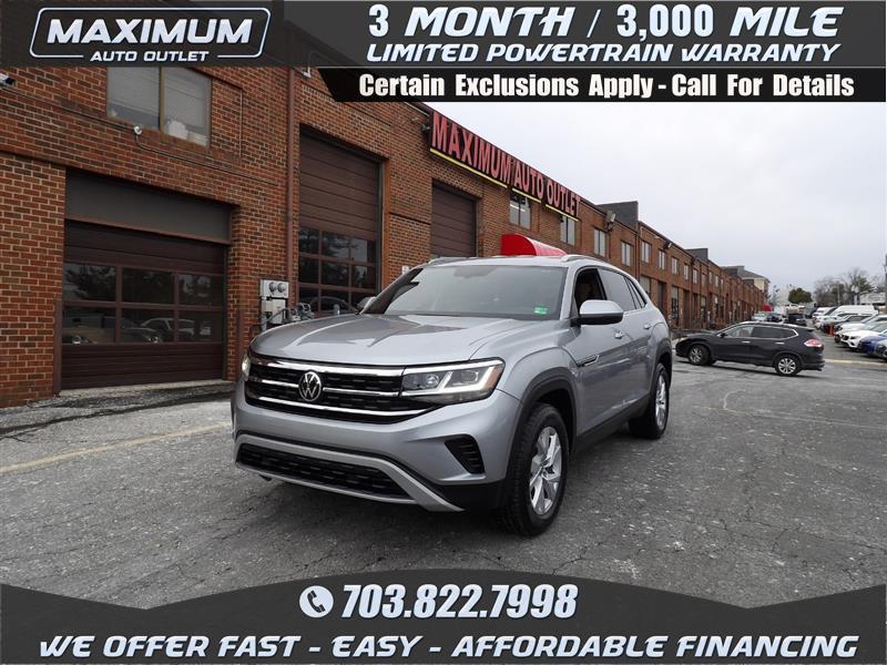 used 2021 Volkswagen Atlas Cross Sport car, priced at $19,995