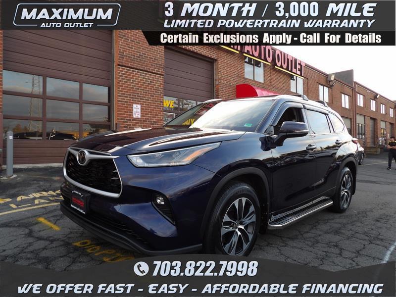 used 2021 Toyota Highlander car, priced at $26,995