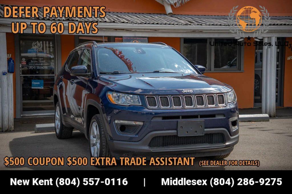 used 2018 Jeep Compass car, priced at $10,995