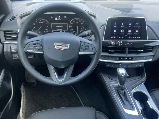 new 2025 Cadillac CT4 car, priced at $44,665