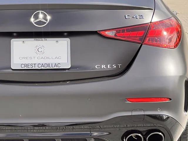 used 2024 Mercedes-Benz AMG C 43 car, priced at $54,199