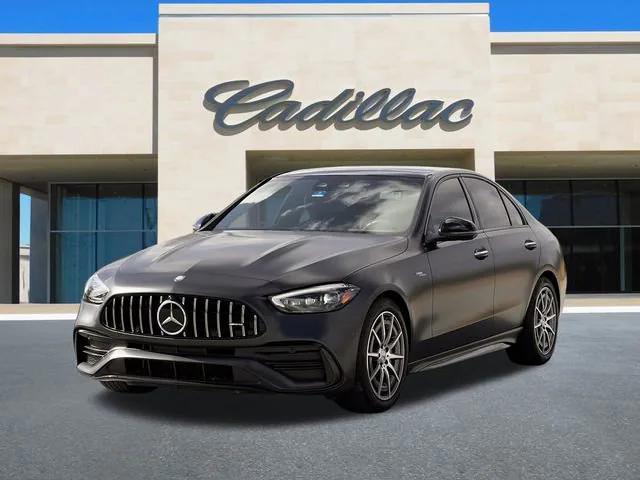 used 2024 Mercedes-Benz AMG C 43 car, priced at $54,199