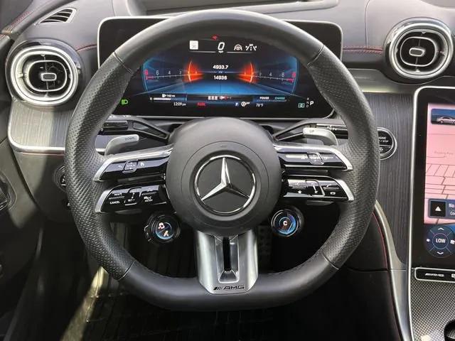 used 2024 Mercedes-Benz AMG C 43 car, priced at $54,199