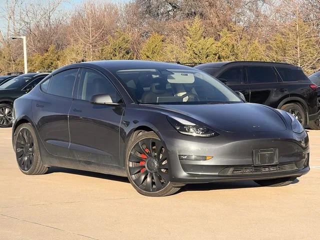 used 2023 Tesla Model 3 car, priced at $32,999