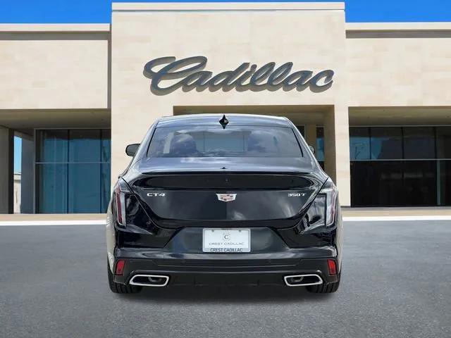 new 2025 Cadillac CT4 car, priced at $47,340