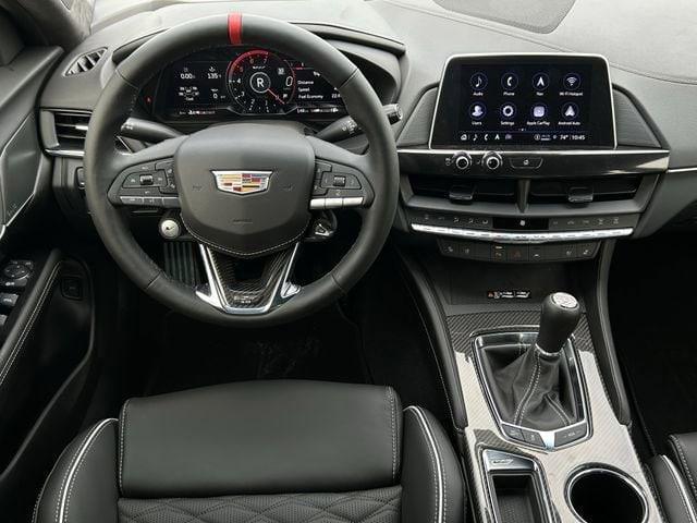new 2026 Cadillac CT4-V car, priced at $73,235