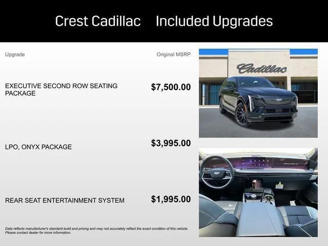 new 2025 Cadillac Escalade IQ car, priced at $159,680
