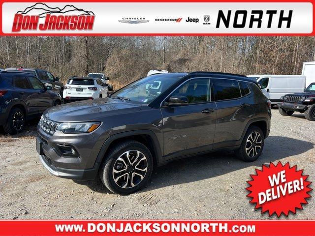 used 2023 Jeep Compass car, priced at $16,800