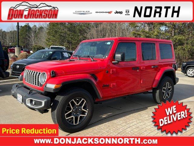 used 2025 Jeep Wrangler car, priced at $29,999
