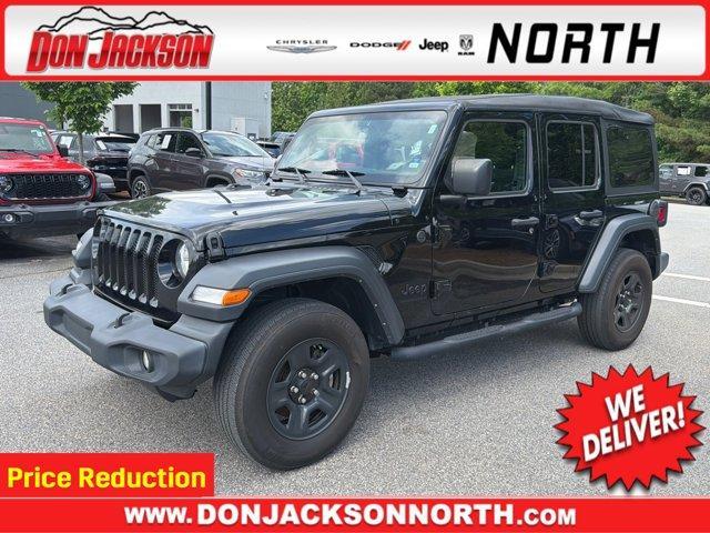 used 2023 Jeep Wrangler car, priced at $28,999