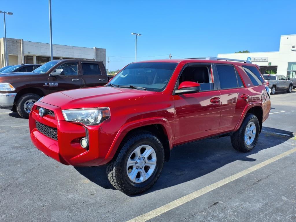 2018 Barcelona Red Metallic Toyota 4Runner