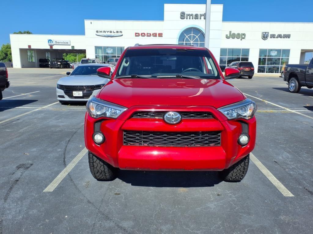 2018 Barcelona Red Metallic Toyota 4Runner