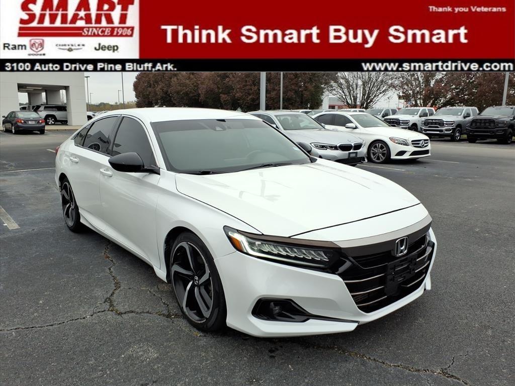 used 2021 Honda Accord car, priced at $21,456