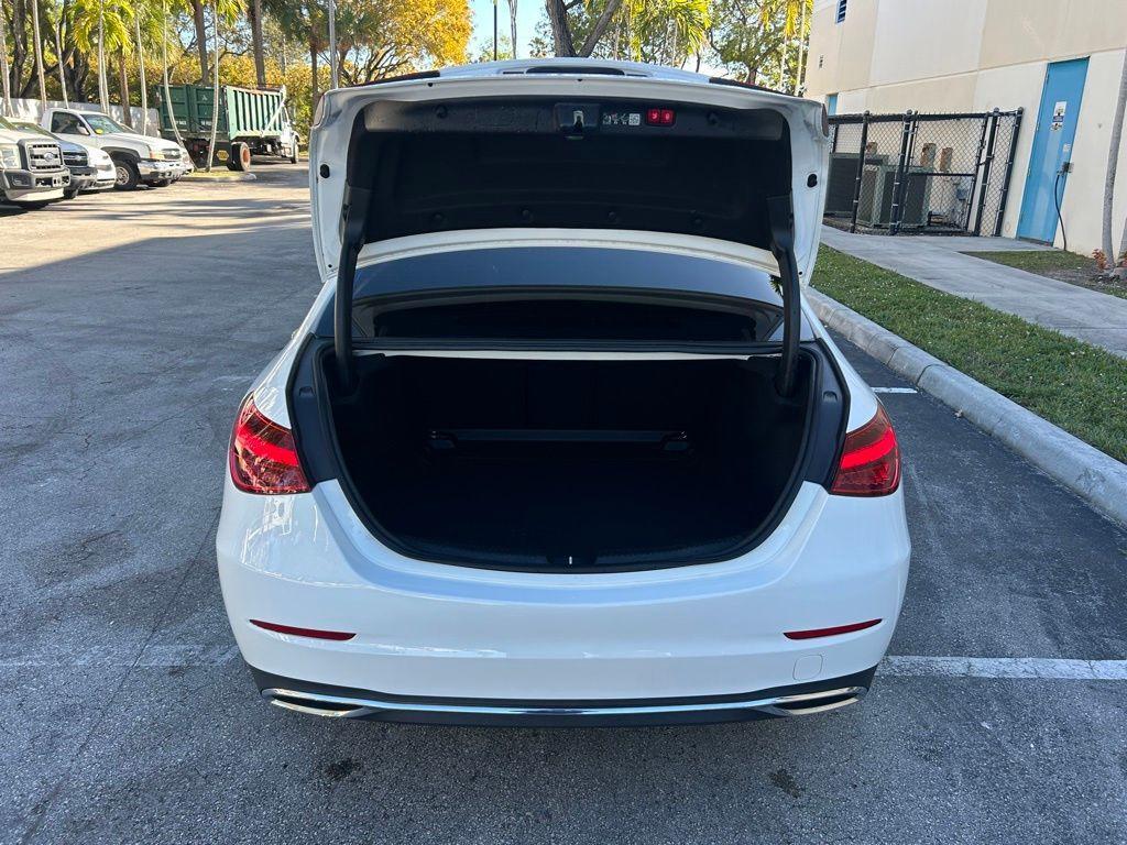 used 2022 Mercedes-Benz C-Class car, priced at $28,500