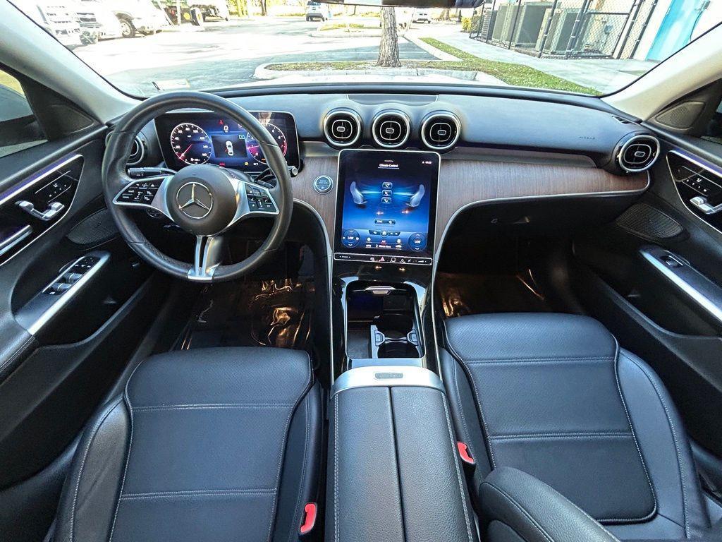 used 2022 Mercedes-Benz C-Class car, priced at $28,500
