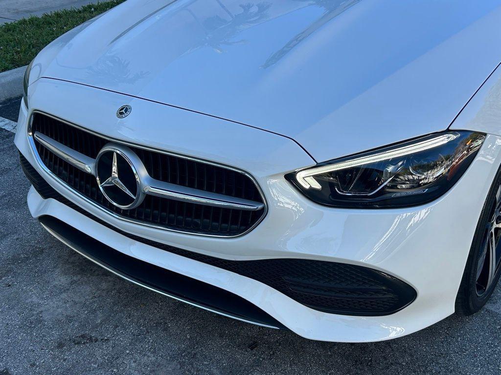 used 2022 Mercedes-Benz C-Class car, priced at $28,500