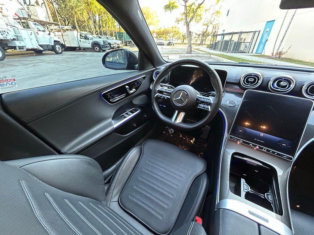 used 2023 Mercedes-Benz C-Class car, priced at $26,970