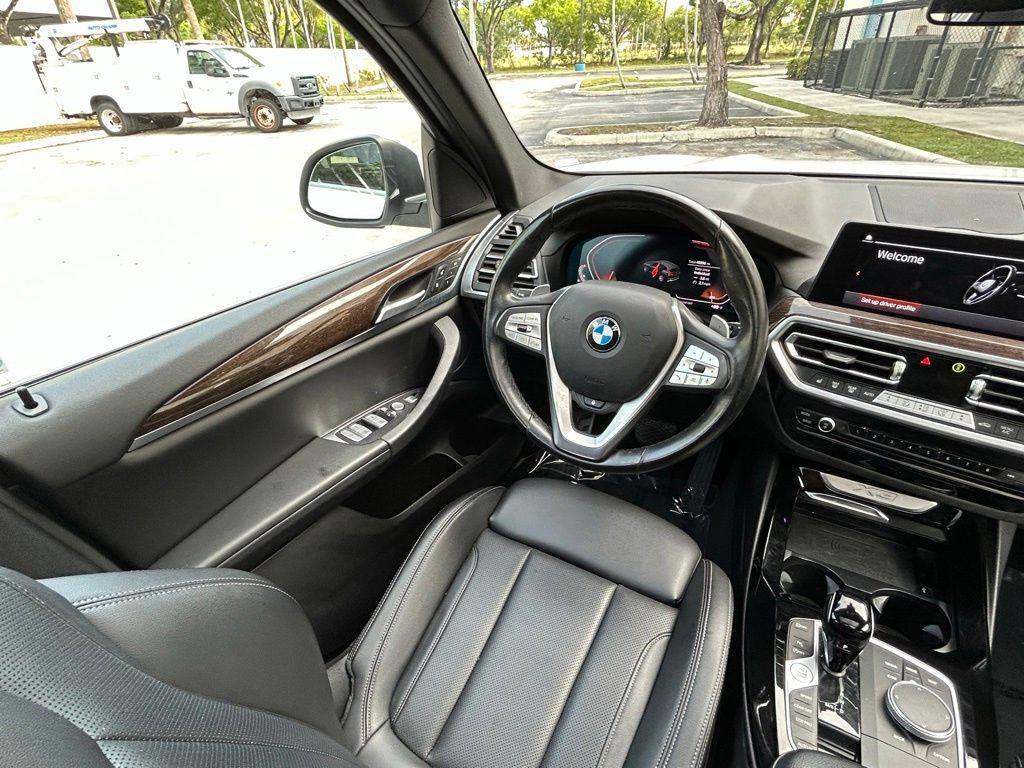 used 2024 BMW X3 car, priced at $26,547