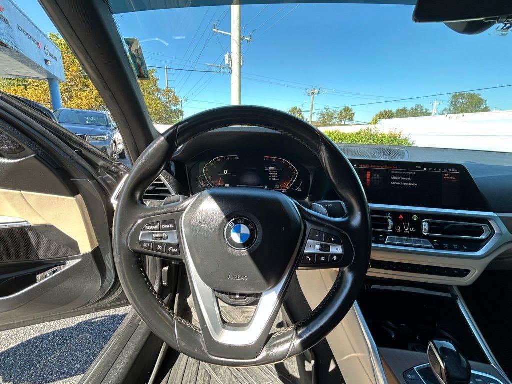 used 2019 BMW 330 car, priced at $18,338