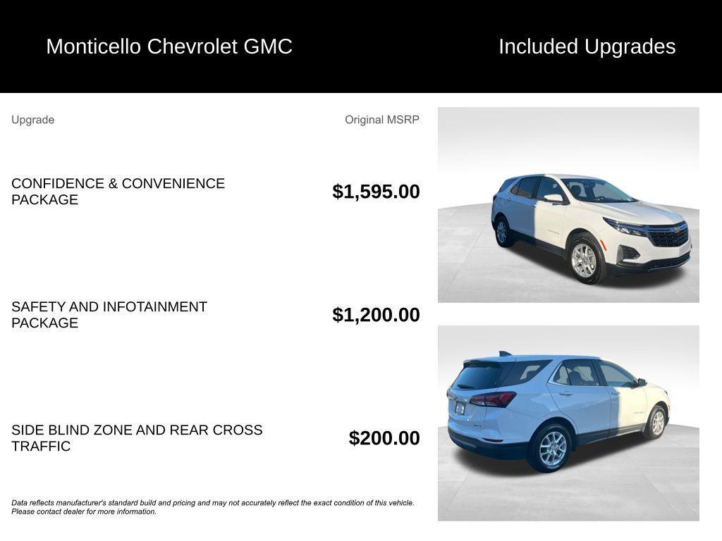 used 2023 Chevrolet Equinox car, priced at $23,659