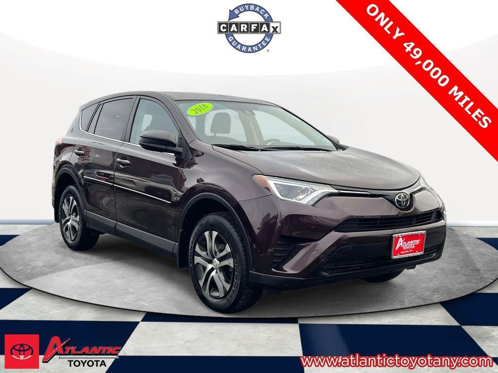 used 2018 Toyota RAV4 car, priced at $19,850