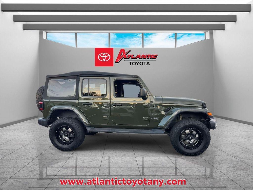 used 2021 Jeep Wrangler Unlimited car, priced at $30,600