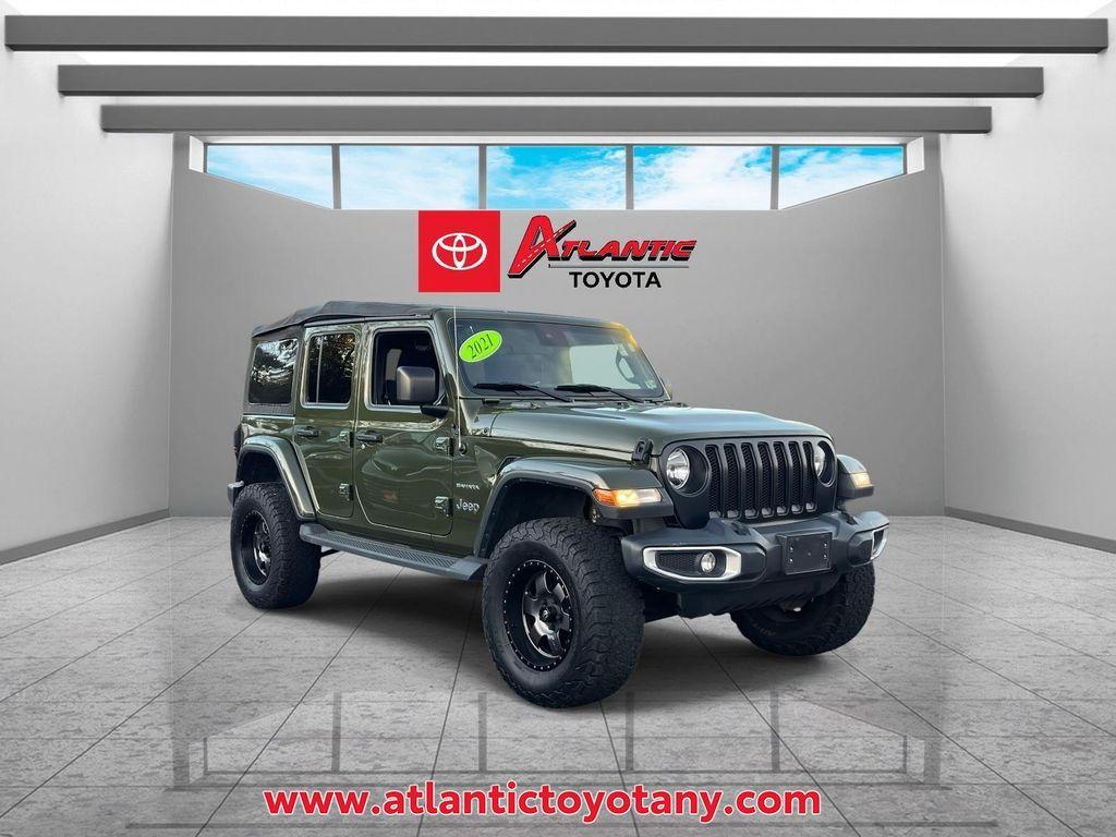 used 2021 Jeep Wrangler Unlimited car, priced at $30,700