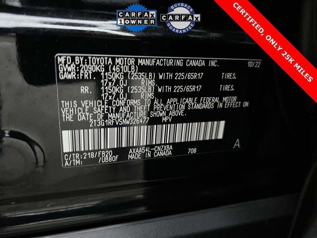 used 2022 Toyota RAV4 car, priced at $26,495