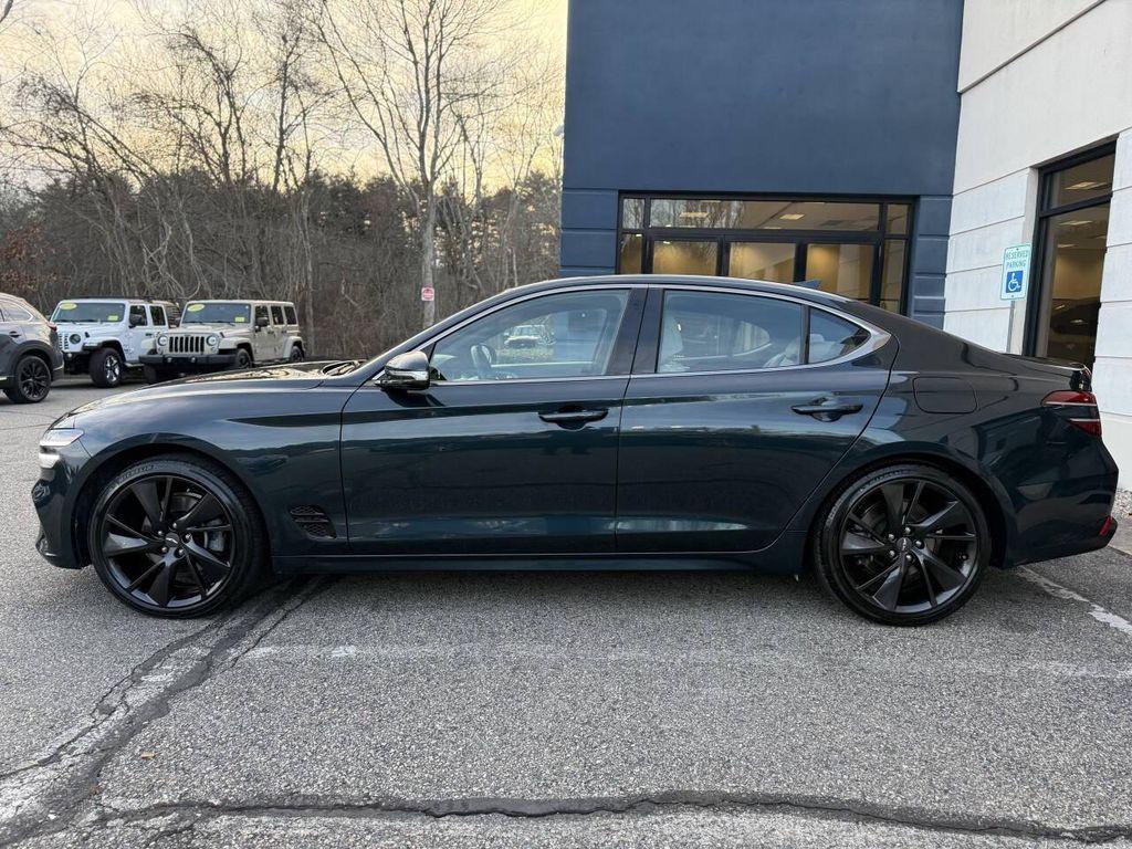 used 2023 Genesis G70 car, priced at $25,567