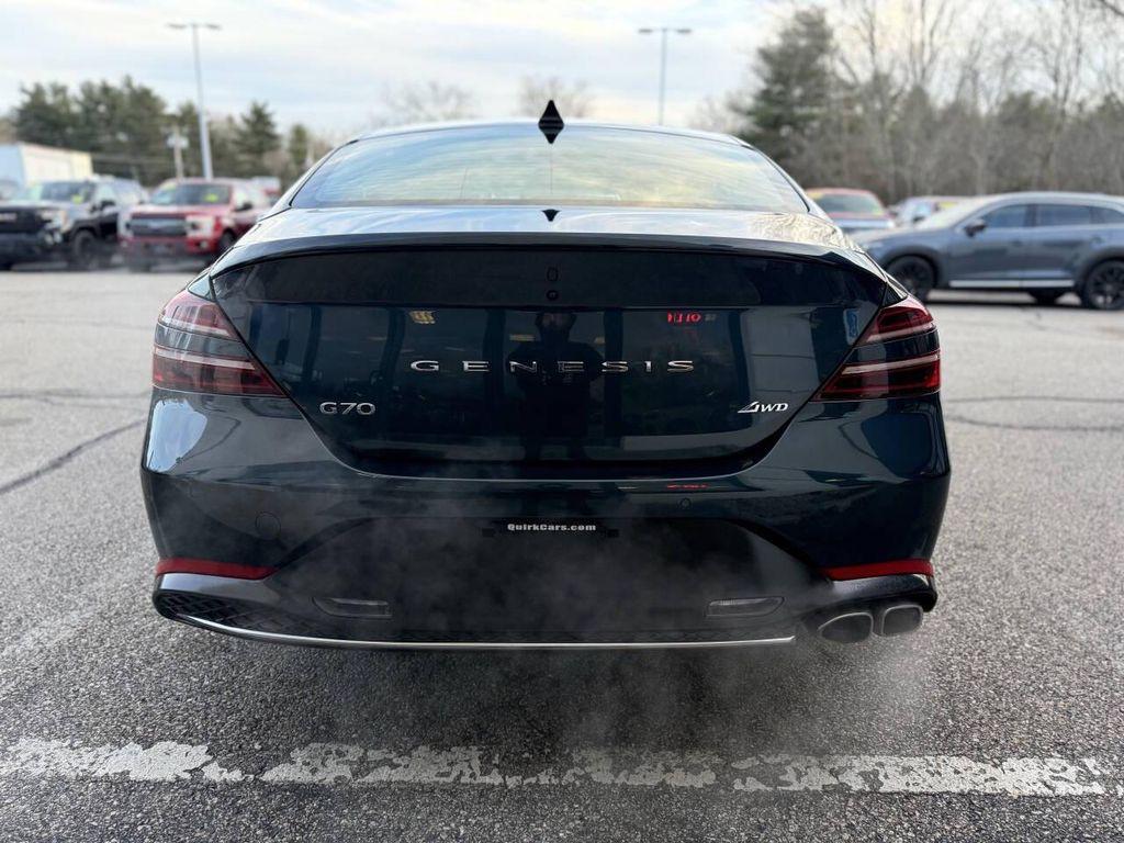 used 2023 Genesis G70 car, priced at $25,567