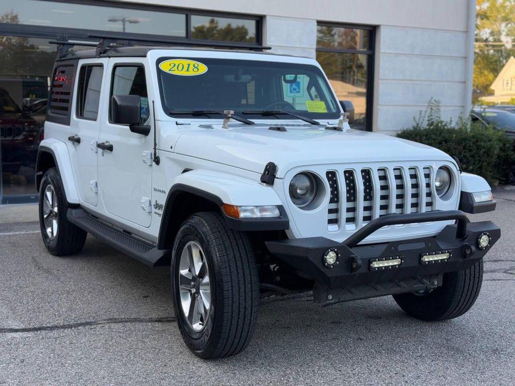 used 2018 Jeep Wrangler Unlimited car, priced at $20,991