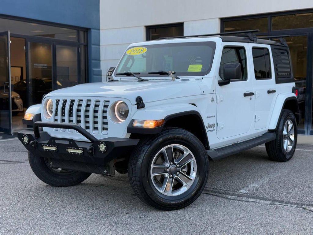 used 2018 Jeep Wrangler Unlimited car, priced at $20,991