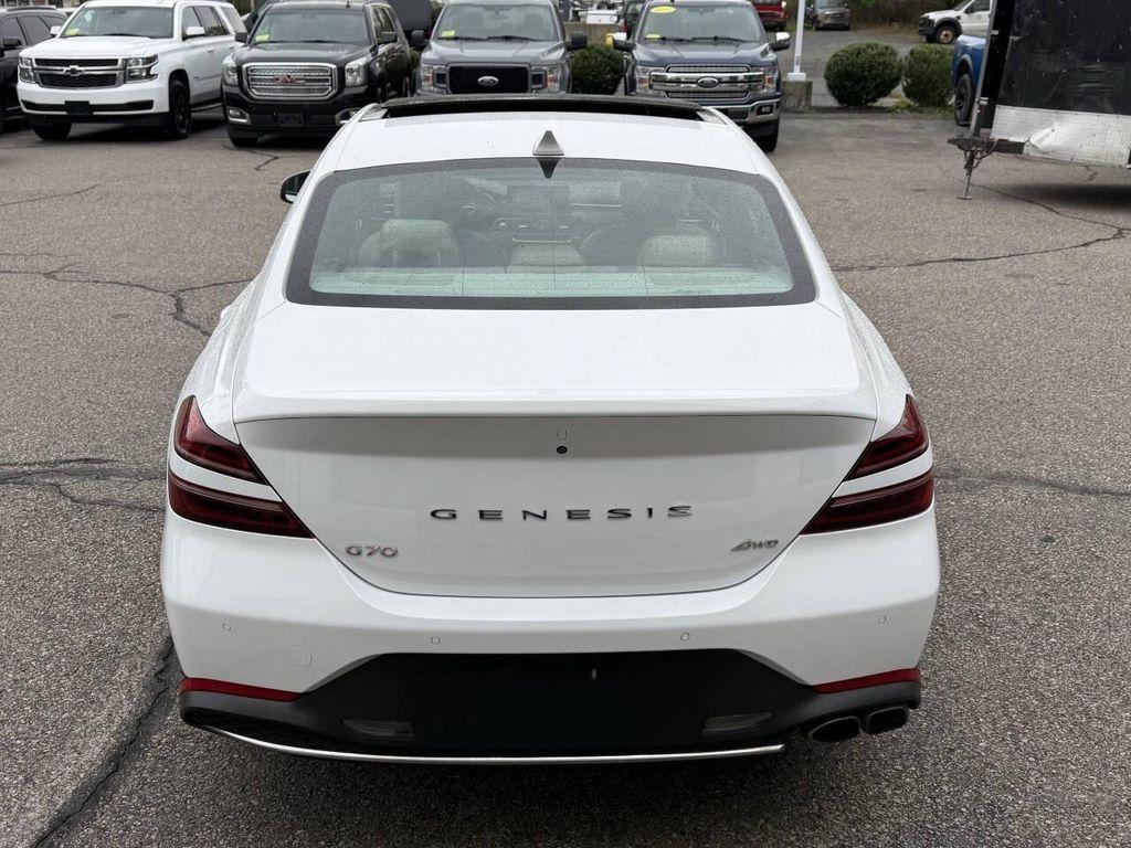 used 2022 Genesis G70 car, priced at $21,991