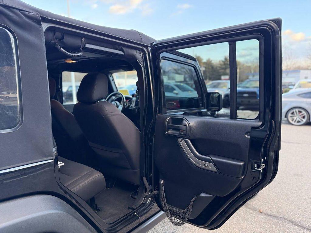 used 2016 Jeep Wrangler Unlimited car, priced at $13,991