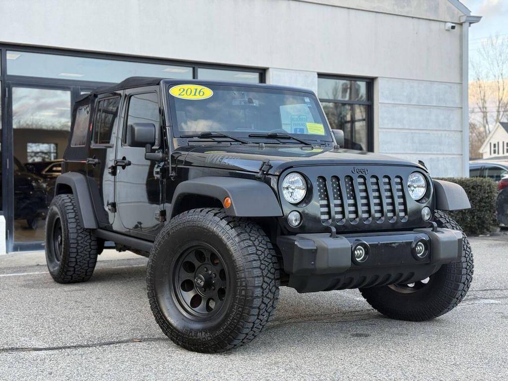used 2016 Jeep Wrangler Unlimited car, priced at $13,991